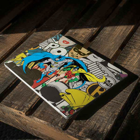 DC Comics Batman and Robin Vintage Action Pose Surface Laptop 2 Skin